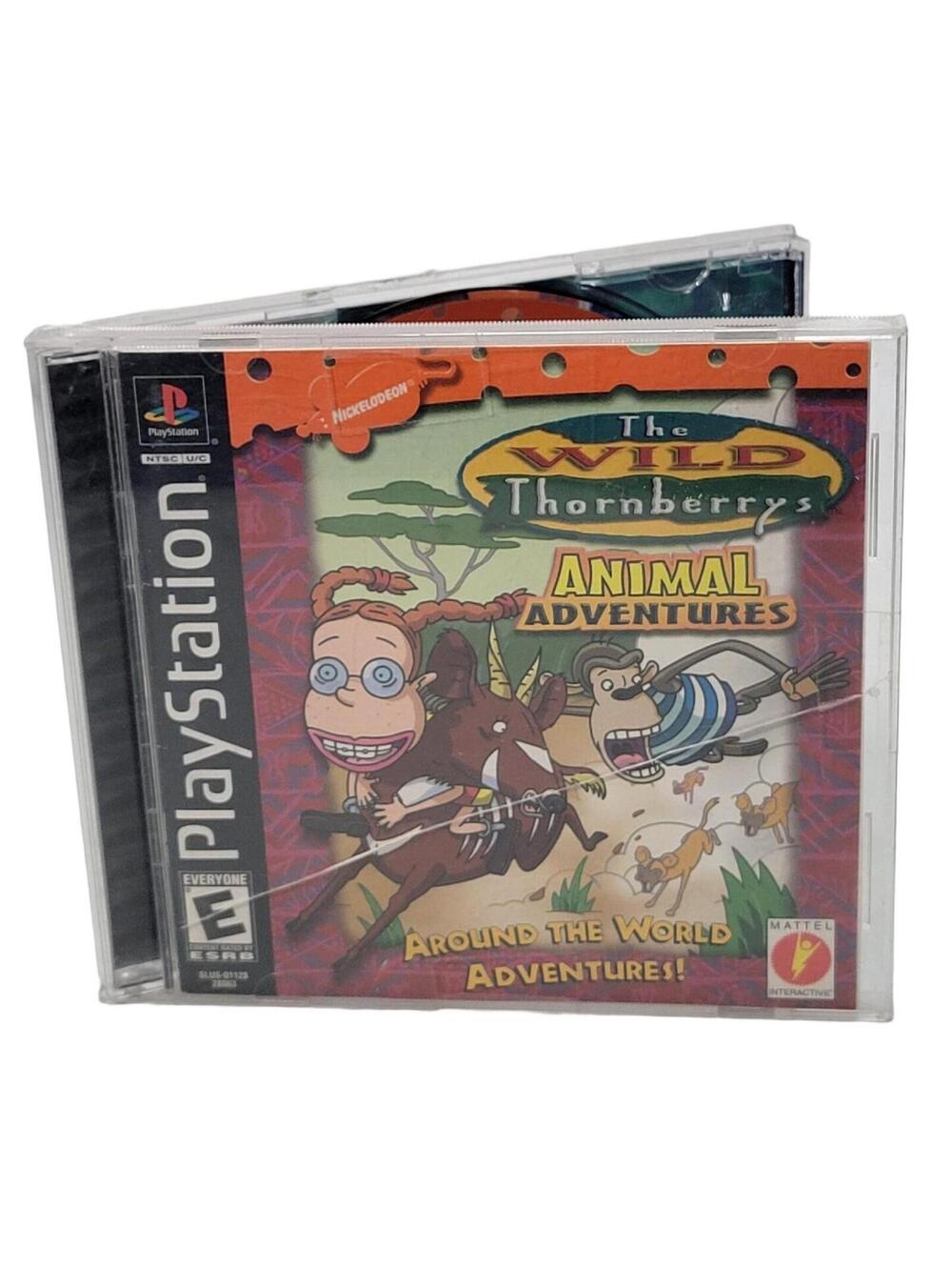 Wild Thornberrys: Animal Adventures PS1 (Sony PlayStation 1, 2000) CIB Complete